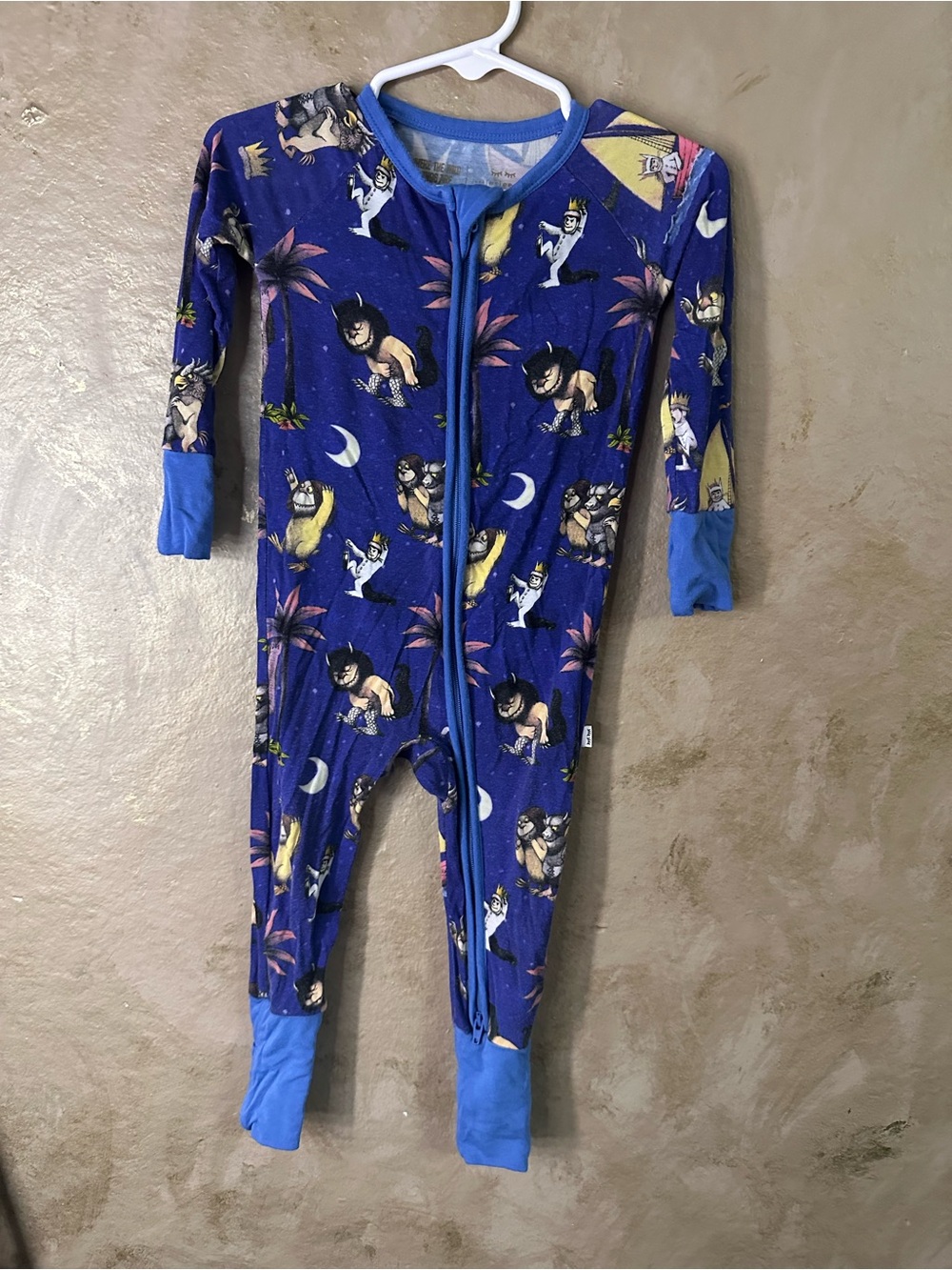 Rare LS/ Where The Wild Things Are Zippy